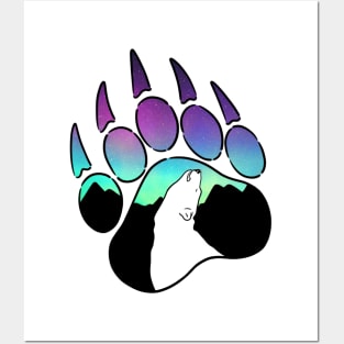 Polar Bear Paw Posters and Art